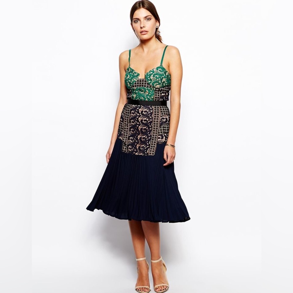 Self-portrait Midi Dress